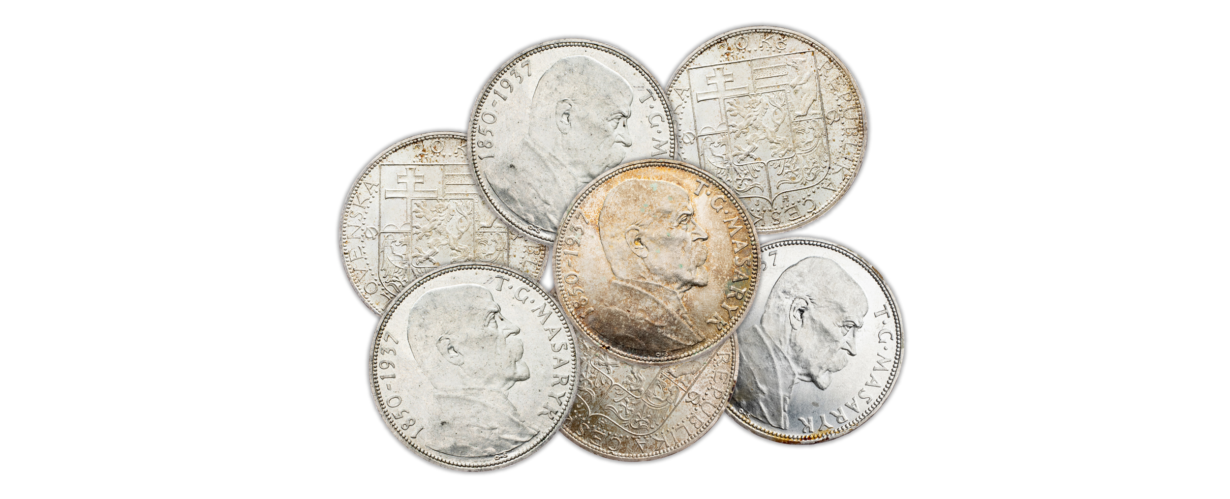 20 korun 1937 Masaryk